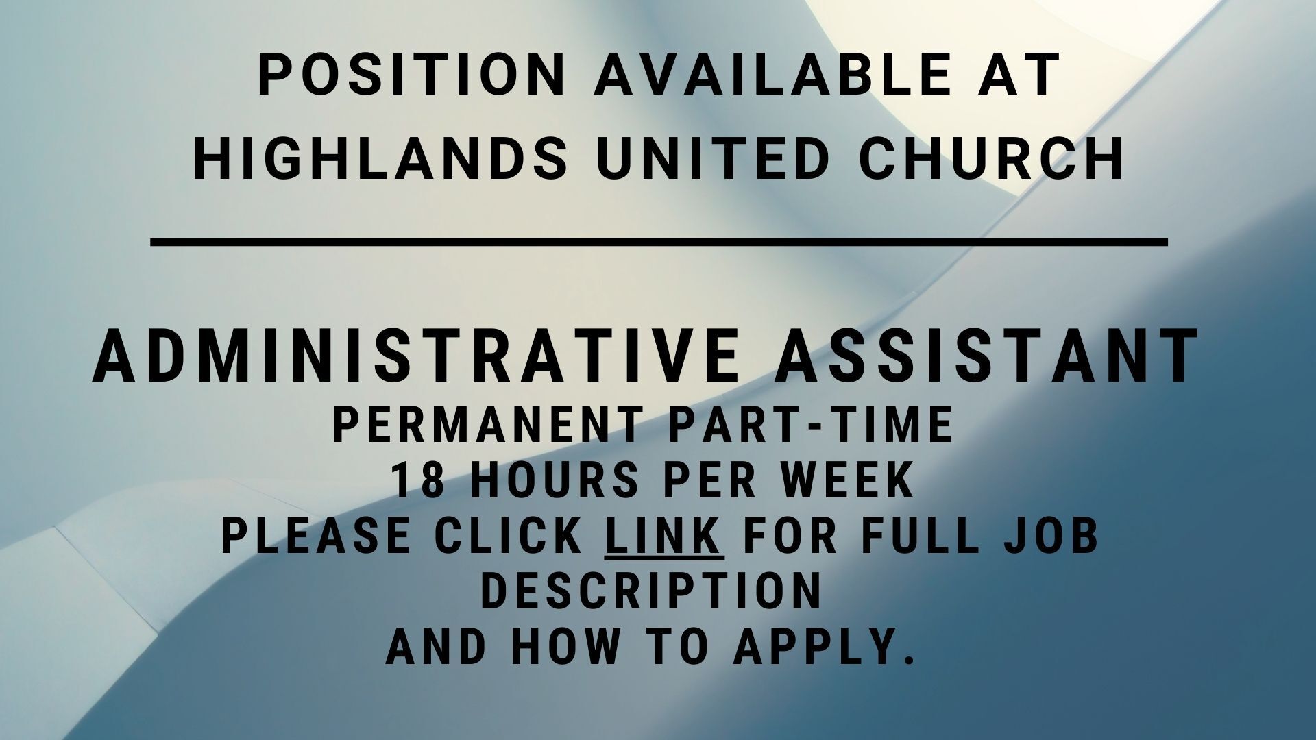 Administrative Assistant Position