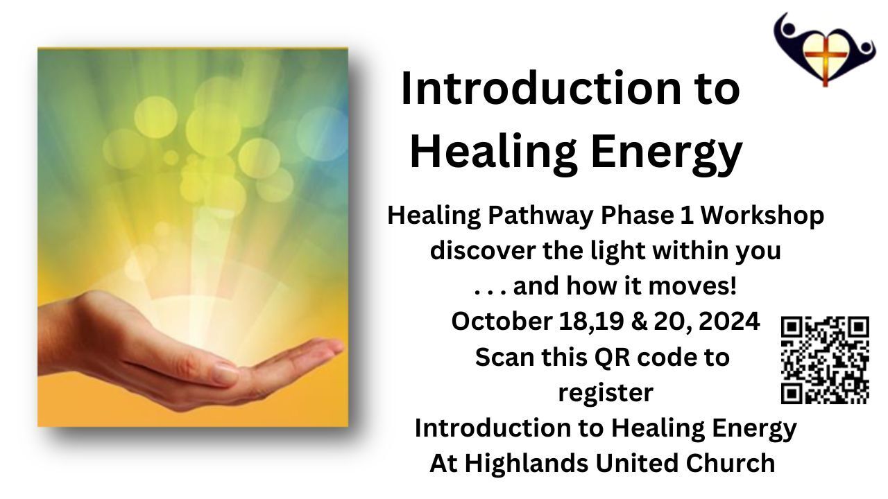 Healing Pathways Introduction to Healing Energy Workshop