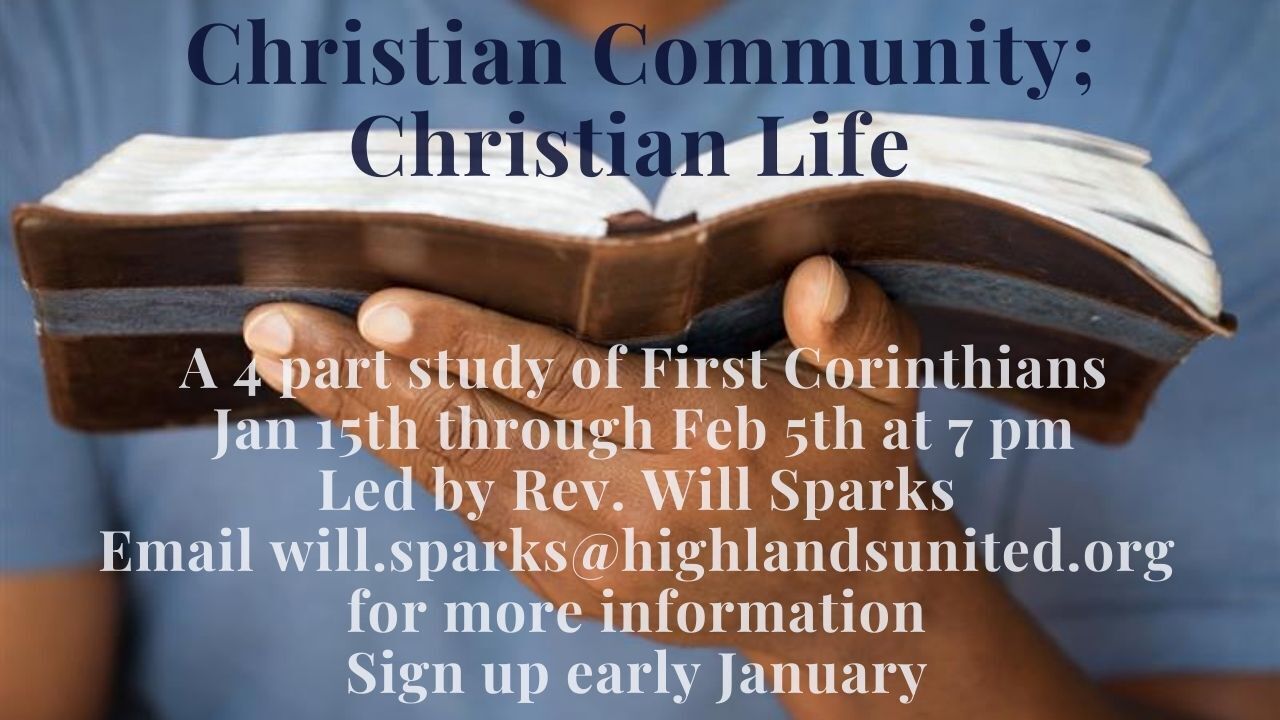 First Corinthians  Book Study